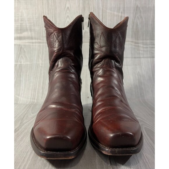 Tecovas The Dean Goat Leather Boots size 10.5 D Color Brown Scotch main image 7